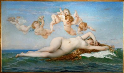 Nacimiento de Venus de Alexandre Cabanel
