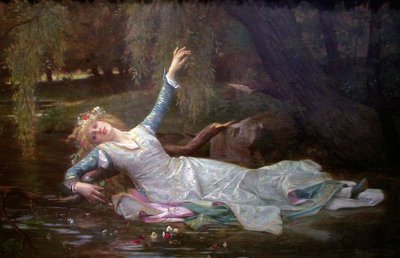 Ofelia, 1883 de Alexandre Cabanel