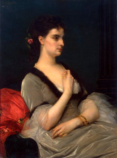 Retrato de la Princesa Elizabeth Vorontsova-Dashkova, 1873 de Alexandre Cabanel