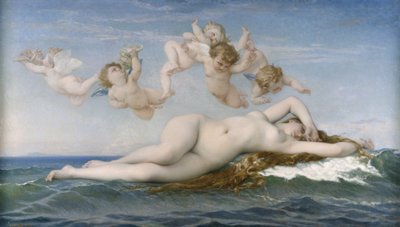 El Nacimiento de Venus de Alexandre Cabanel