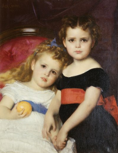 Las hermanas Sutton, 1871 de Alexandre Cabanel