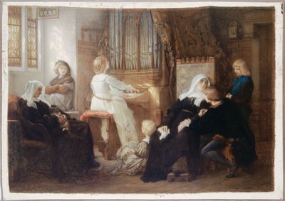 La viuda del director del coro de Alexandre Cabanel