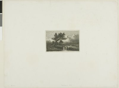 Paisaje alpino de Alexandre Calame