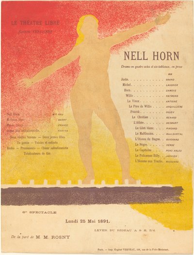 Nell Horn de Alexandre Charpentier