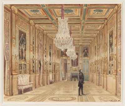 Vista de la Galería de Imágenes en el Château d