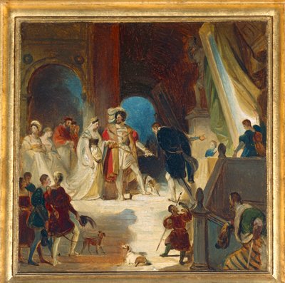 Francisco I y su corte recibieron de Italia obras de Primaticcio ... de Alexandre Evariste Fragonard