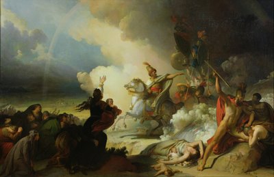 Saladino I (1138-93) en Jerusalén, c.1830-50 de Alexandre Evariste Fragonard