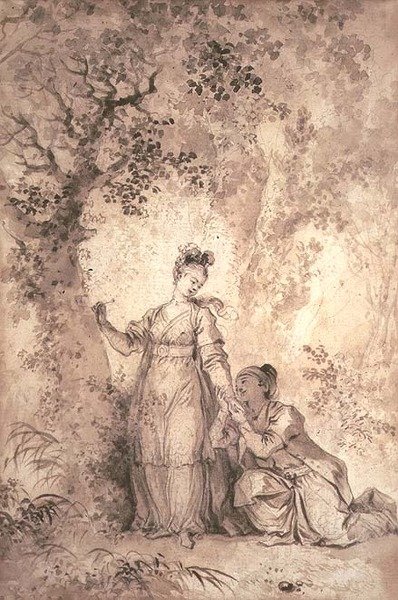 La prometida del rey de Garbe: el árbol de Alexandre Evariste Fragonard