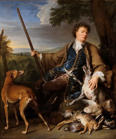 Autorretrato en traje de caza de Alexandre Francois Desportes