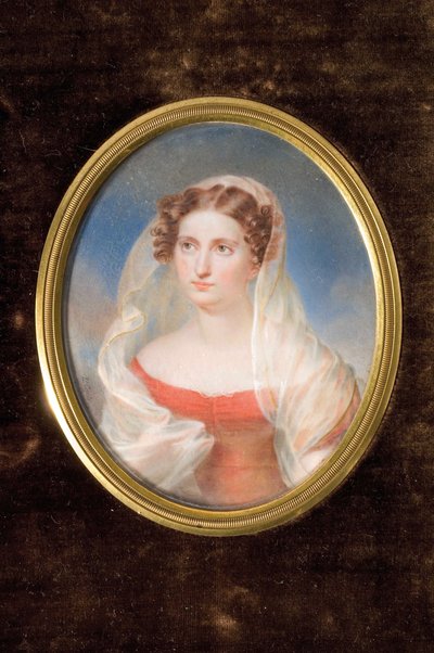 Retrato de la condesa Dolly de Ficquelmont 1804-1863 de Alexandre François Louis Comte de Girardin