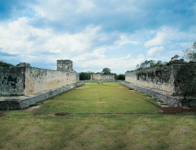 México, Estado de Yucatán, Chichén Itzá, Gran Juego de Pelota de Nicolas Toussaint Charlet