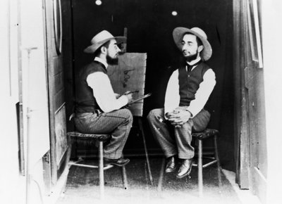 El pintor francés Henri de Toulouse Lautrec (Albi) de Nicolas Toussaint Charlet