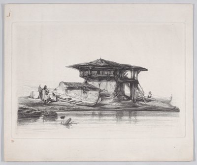 Una casa en Esmirna, 1839 de Alexandre Gabriel Decamps