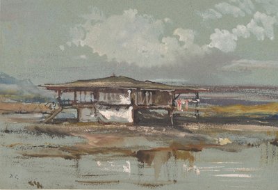 Una casa en Turquía, 1820-60 de Alexandre Gabriel Decamps