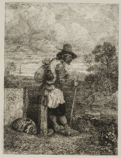 Mendigo de Alexandre Gabriel Decamps
