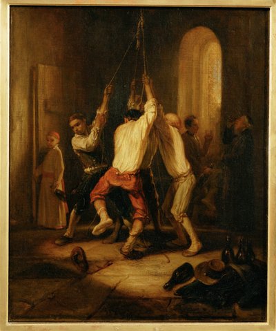 Les sonneurs - Los campaneros ... de Alexandre Gabriel Decamps