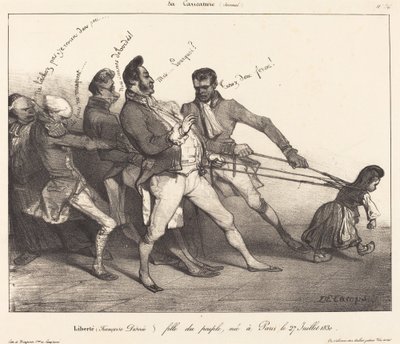 Libertad de Alexandre Gabriel Decamps