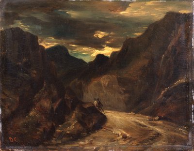 Pasando por el otro lado, después de 1839 (óleo sobre lienzo) de Alexandre Gabriel Decamps