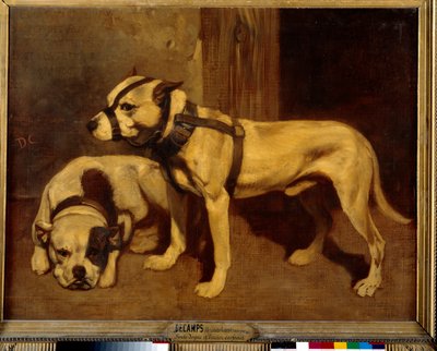 Bulldog escocés y Terrier de Alexandre Gabriel Decamps