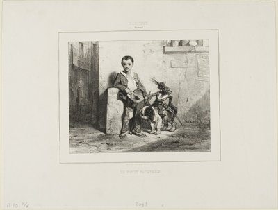 El pequeño saboyano de Alexandre Gabriel Decamps