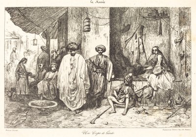 Un cuerpo de guardia de Alexandre Gabriel Decamps