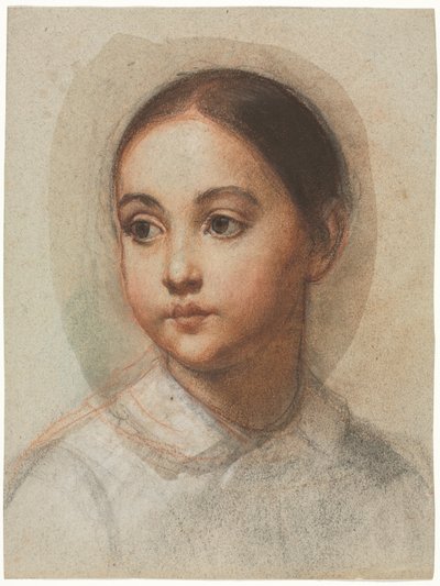 cabeza de una niña de Alexandre Hesse