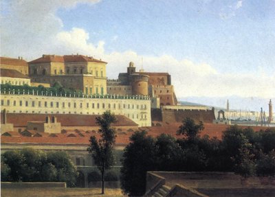 Nápoles, el Palazzo Reale, c.1780 de Alexandre Hyacinthe Dunouy
