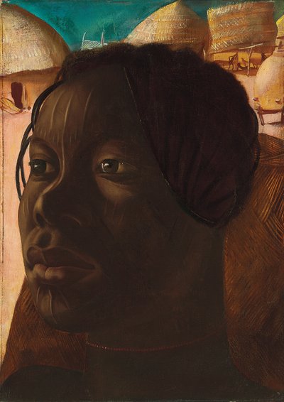Aoua, Mujer Banda, c. 1925 de Alexandre Iacovleff