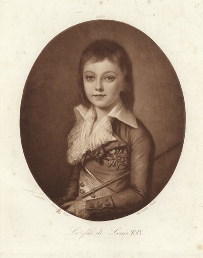 El hijo del rey Luis XVI de Alexandre Kucharski