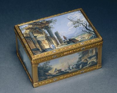 Caja rectangular, c.1840-50 de Alexandre Leferre