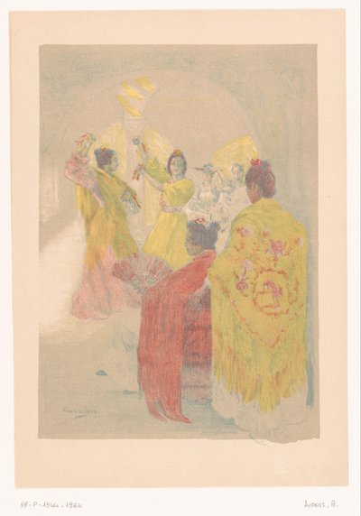 Mujeres de Sevilla La sevillana (título original) de Alexandre Lunois