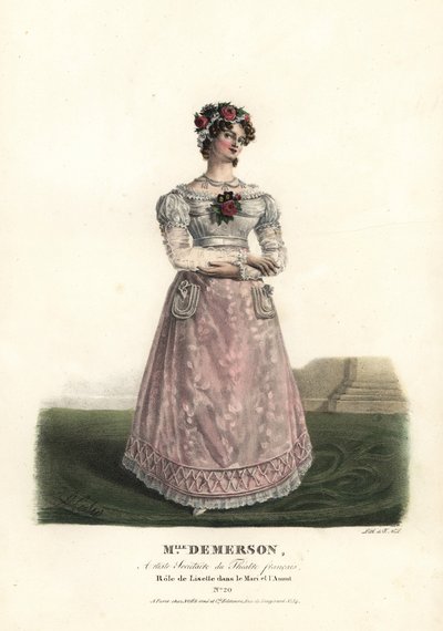 Miss Anne Demerson como Liselle en Le Mari et l