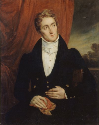 Retrato de Jean-Georges Farcy 1800-1830, 1829 de Alexandre Marie Colin