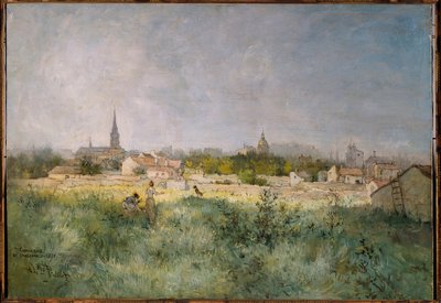La campagne de Vaugirard en 1881 Pintura de Alexandre Prevost (siglo XIX) Sol. 0,46 x 0,65 m París. Museo Carnavalet de Alexandre Prevost