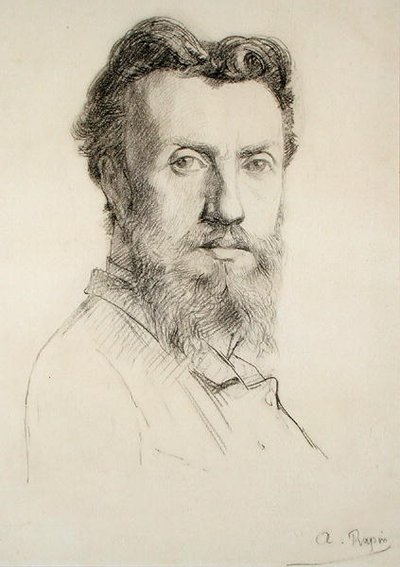Autorretrato de Alexandre Rapin