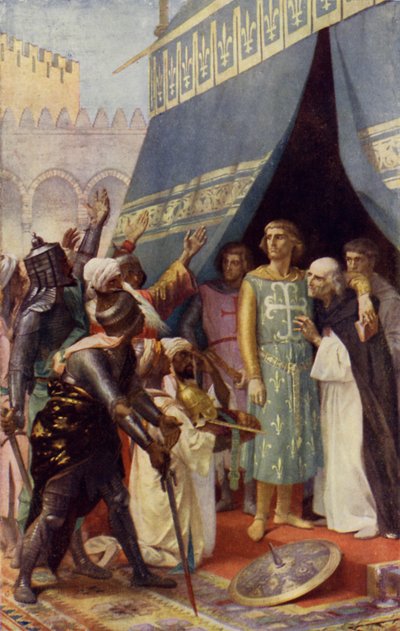 San Luis prisionero en manos de los sarracenos de after Alexandre Cabanel