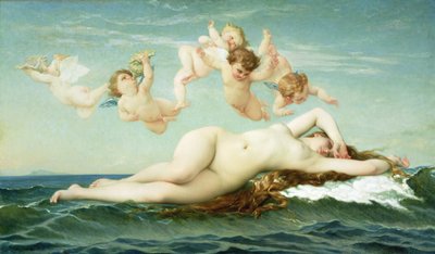 El nacimiento de Venus, c.1865-69 de Alexandre and Jourdan Cabanel