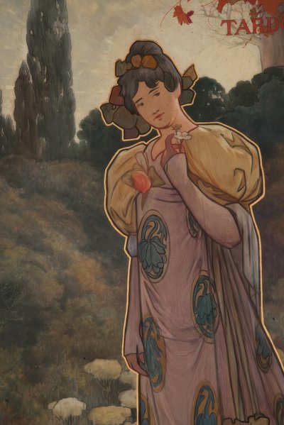Alegoría del otoño de Alexandre de Riquer