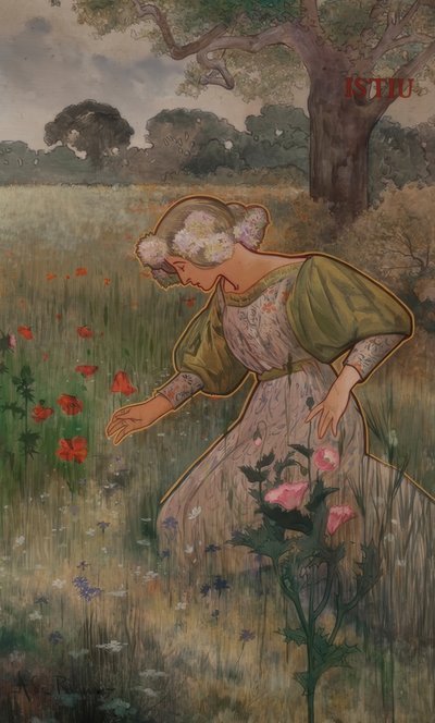 Plafones decorativos de las cuatro estaciones: verano de Alexandre de Riquer
