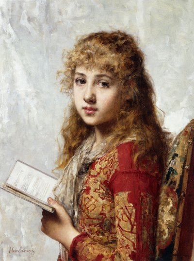 Contemplación,  de Alexei Alexevich Harlamoff
