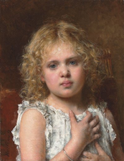 Sueños diurnos, c. 1890 de Alexei Alexevich Harlamoff