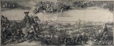 La Batalla de Poltava el 27 de junio de 1709 de Alexei Fyodorovich Zubov