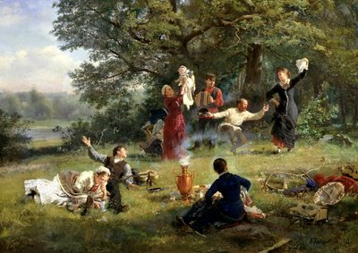 Domingo, 1884 de Alexei Ivanovich Korzukhin