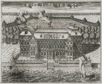 La mansión del príncipe Alexander Menshikov, 1717 de Alexei Ivanovich Rostovtsev