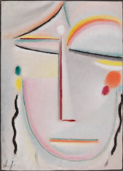 Cabeza abstracta: Iluminación II, 1919 de Alexei Javlensky von