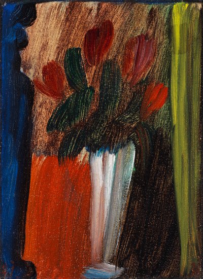 Naturaleza muerta con flores en jarrón blanco, 1936 de Alexei Javlensky von