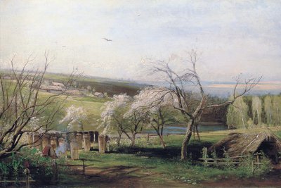 Vista del campo, 1867 de Alexei Kondratyevich Savrasov