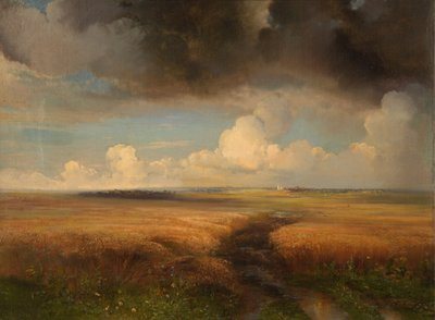 Campo de centeno de Alexei Kondratyevich Savrasov