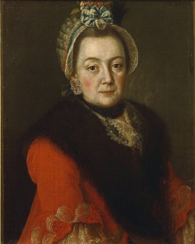 Retrato de Anna Ivanovna Kolycheva, 1768 de Alexei Petrovich Antropov