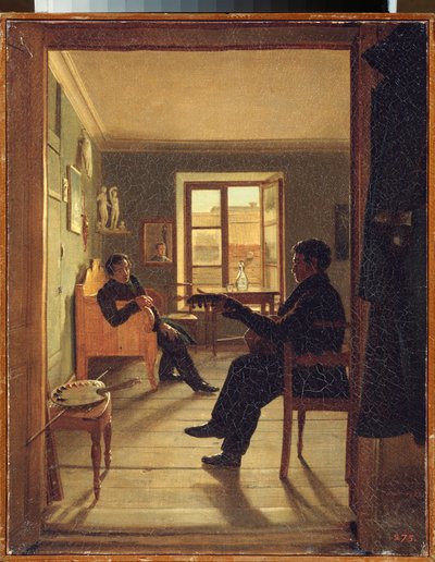 Latelier des freres Chernetsov (Chernetsov). Nikanor Grigorievich Chernetsoff (en Chernetsov en Chernitsy de Alexei Vasilievich Tyranov